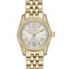 Đồng hồ Michael Kors Silver Dial Gold-tone Stainless Steel Ladies Watch MK3229