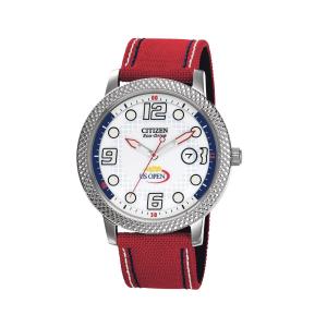 Đồng hồ Citizen Unisex BM7211-18A Eco-Drive US Open Red Polyurethane Strap and Date Watch