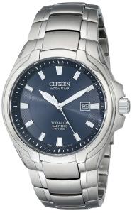 Đồng hồ Mens Watch Citizen BM7100-59E Eco-Drive Stainless Steel Sapphire Black Dial Mens