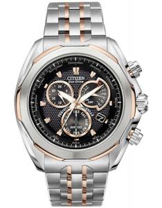 Đồng hồ Citizen Signature Men's BL8076-52E Perpetual Calendar Black Dial Watch