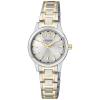 Đồng hồ Citizen EL3034-58A women's small round face silver dial silver and gold bracelet
