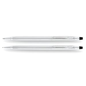 Bút Cross Classic Century, Lustrous Chrome, Ballpoint Pen and 0.7mm Pencil Set (350105)