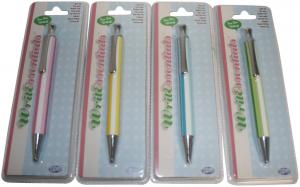 Bút Design International Group Stripes Designer Ballpoint Pens, Assorted Designs, Set of 4 (1404)