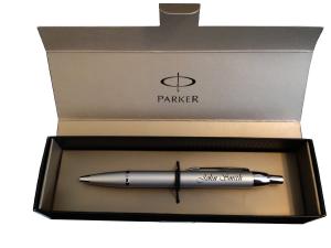 Bút Parker IM Silver Ballpoint Pen Personalised with Your Name or Logo
