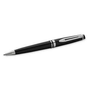 Bút WATERMAN Expert Ballpoint Pen, Medium Point, Black Lacquer with Chrome Trim (S0951800)