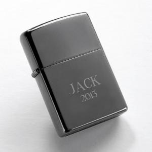Bật lửa Personalized Zippo Black Ice Lighter - Free Engraving