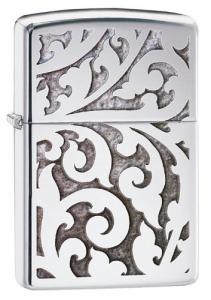 Bật lửa Zippo High Polish Chrome Filigree Windproof Lighter