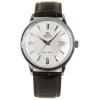 Đồng hồ Orient ER24005W Men's Bambino White Dial Brown Leather Strap Automatic Watch