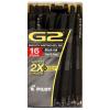 Pilot - G2 Gel Roller Ball, Retractable, Fine, Black - 16 Pens