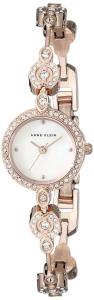 Đồng hồ Anne Klein Women's AK/1802MPRG Swarovski Crystal-Accented Rose Gold-Tone Bangle Watch