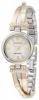Đồng hồ Anne Klein Women's 10/9479MPTR Tri-Tone Bangle Watch with Swarovski Crystal Accents