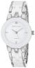 Đồng hồ Anne Klein Women's AK/1611WTSV Diamond Dial Silver-Tone and White Ceramic Bracelet Watch
