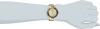 Đồng hồ Anne Klein Women's AK/1408CHTO Swarovski Crystal Accented Gold-Tone Tortoise Resin Bangle Watch