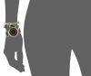 Đồng hồ Anne Klein Women's AK/1938GBST Gold-Tone Swarovski Crystal Accented Black Leather Strap Watch and Bracelet Set