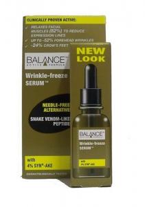 Balance Active Formula Wrinkle-Freeze Serum 30ml - Snake Venom - Like Peptide With 4% SYN - AKE -