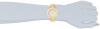 Anne Klein Women's 10/9956CMHN Swarovski Crystal Accented Gold-Tone Horn Resin Watch