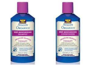 Avalon Organics Moisturizing Shampoo and conditioner  Awapuhi Mango 14 oz each