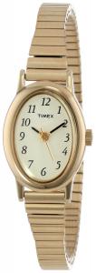 Timex Women's T21872 "Cavatina" Classics Gold-Tone Expansion Band Watch