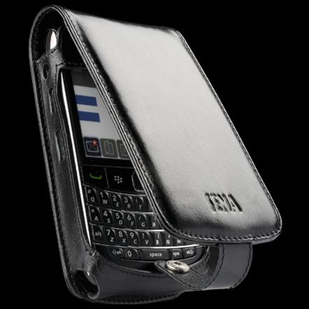 Sena Black Classic FlipDown Case for BlackBerry Bold 9700 Series