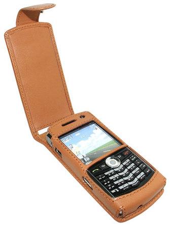 Piel Frama 976 Tan Leather Case for BlackBerry Pearl 8110 / 8120 / 8130