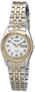 Seiko Women's SUT116 Stainless Steel Two-Tone Watch