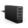Anker® 40W 5-Port High Speed Desktop USB Charger with PowerIQ Technology for iPhone, iPad Air 2, Samsung Galaxy S6 / S6 Edge, Nexus, HTC M9, Nokia and More (Black)