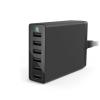 Anker® 60W 6-Port Family-Sized Desktop USB Charger with PowerIQ Technology for iPhone, iPad, Samsung S6 / S6 Edge, Nexus, HTC M9, Nokia, Motorola and More(Black)