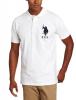 New U.S. Polo Assn. Solid White Mens Big Pony Polo Shirt