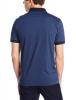 Lacoste Men's Short Sleeve Cotton Jersey Fine Stripe Regular Fit Polo Shirt