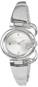 Gucci Women's YA134502 "Guccissima" Stainless Steel Bangle Watch