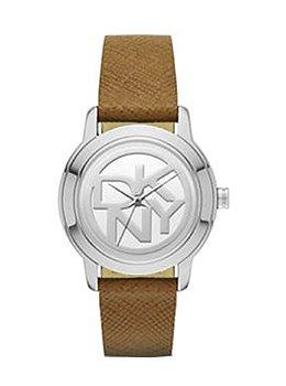 Đồng hồ nam DKNY Tompkins Silver Dial Tan Leather Ladies Watch NY2207