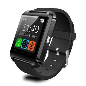 CIYOYOÂ® U8S Waterproof Smart Watch Phone Mate With Sync/Bluetooth 3.0/Anti-lost Alarm for Apple iphone 4/4S/5/5C/5S/6 Android Samsung S2/S3/S4/Note 2/Note 3 HTC Sony With Free CIYOYOÂ® Earphone Color Black