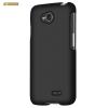 LG Optimus L70 (Metro PCS) Slim Light Hybrid Snap On Non-Slip Matte Hard Case Protex Rubberized Rubber Coating Protective Case - Black - Retail Packaging