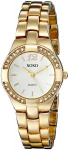 XOXO Women's XO110 Silver Dial Gold-tone Bracelet Watch
