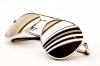 Chp T-crown Aviator Mirrored Sunglasses T01 (Mr Gold-mirrore W Pouch, Mirrored)