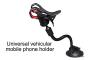 Water Asleep® One Touch Windshield Dashboard Universal Smartphone Car Mount Holder Cradle for Iphone 6 6+ 5 5s 5c 4 4s Samsung Galaxy S5 S4 S3 Note 3 and All Smartphones Gift Retail Package(black)