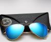 Ray-ban Men's and Women's Sunglasses MOD /Rb3025 112/17 Gold Frame Blue Mirror Lens Aviator 58mm Made in Italy
