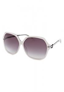 Fashion Sunglasses: Off White/Dark Purple Gradient