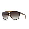 Just Cavalli JC 506/S 05F Black/Orange Oversized Retro Sunglasses