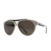 Just Cavalli JC 506/S 24J White/Black Oversized Retro Sunglasses