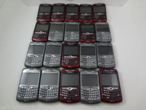 Điện thoại Lot-of-20-BlackBerry-Curve-8310-Red-Black-AT-T-A9