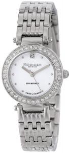 Đồng hồ nữ Rudiger Women's R2500-04-009 Essen Round Stainless Steel Diamond Accent Watch