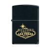 Zippo Lighter - Welcome to Las Vegas Black Matte