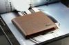 Stylish Brown Billfold Coffee Leather Wallet Credit Card Men Purse Clutch Bifold