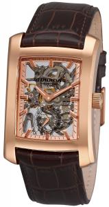 Stuhrling Original Men's 144C2.3345K14 Classic Gatsby Skeleton Mechanical Leather Watch