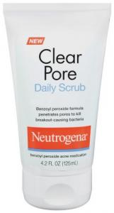 Neutrogena Clear Pore Scrub, 4.2-Ounces Tube