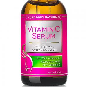 Pure Body Naturals - THE BEST ORGANIC Vitamin C Serum for Face.