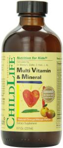 Child Life Multi Vitamin and Mineral, 8-Ounce