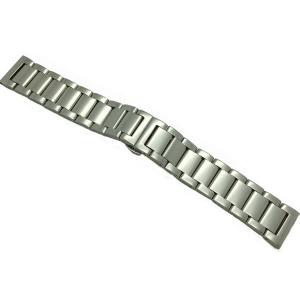 Quai đồng hồ Replacement 22mm sliver Stainless Steel Watch Band for Montblanc watches with Free two spring bars