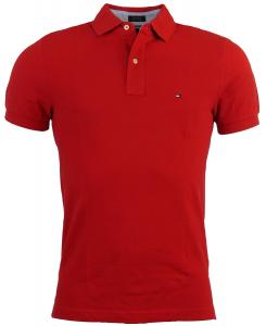 Tommy Hilfiger Mens Custom Fit Solid Color Polo Shirt